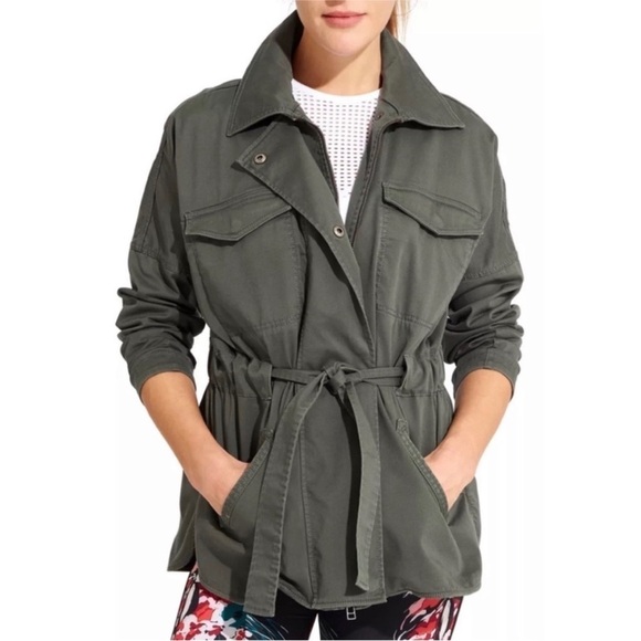 ATHLET Derek Lam 10C Greenwich Jacket Size Small Jasper Green Coat New - Picture 1 of 9